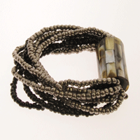 BRACCIALI 10 FILI STRIPE CON TUBO MADREPERLA - Image 11