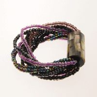 BRACCIALI 10 FILI STRIPE CON TUBO MADREPERLA - Image 13