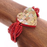 BRACCIALI ELASTICI 10 LINES MOZAIC JANTUNG TINTA UNITA - Image 2