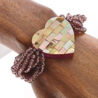 BRACCIALI ELASTICI 10 LINES MOZAIC JANTUNG TINTA UNITA - Image 8