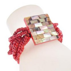 BRACCIALI ELASTICI 10 LINES MOZAIC KOTAK TINTA UNITA - Image 2