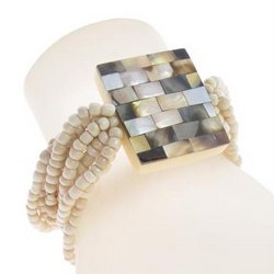 BRACCIALI ELASTICI 10 LINES MOZAIC KOTAK TINTA UNITA - Image 3