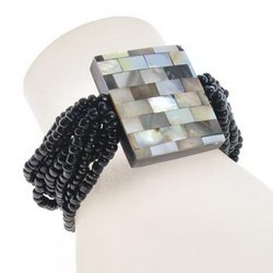 BRACCIALI ELASTICI 10 LINES MOZAIC KOTAK TINTA UNITA - Image 4