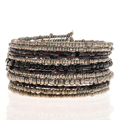 BRACCIALETTI RIGIDI CON PERLINE 12 FILI - Image 16