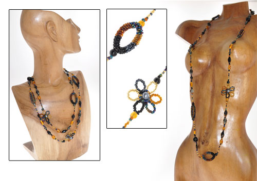 COLLANE BALLY FLOWER CERAMIC STYLE - Image 2