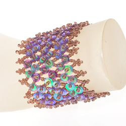 BRACCIALI ELASTICI APERTI CON PAILLETTES - Image 4