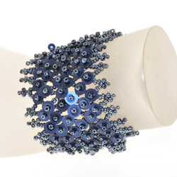 BRACCIALI ELASTICI APERTI CON PAILLETTES - Image 5