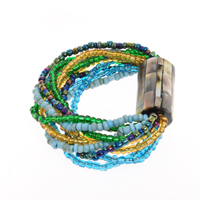 BRACCIALI 10 FILI STRIPE CON TUBO MADREPERLA - Image 14