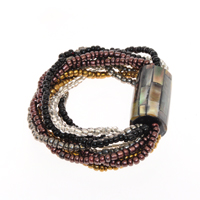 BRACCIALI 10 FILI STRIPE CON TUBO MADREPERLA - Image 16