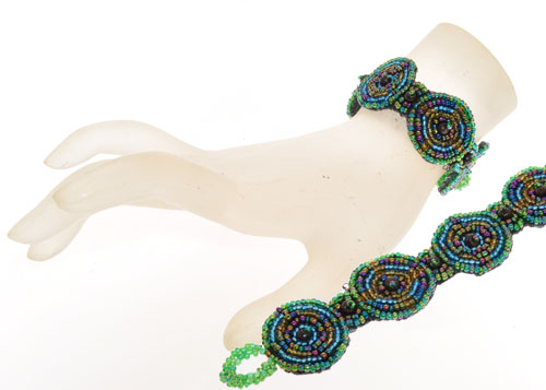 BRACCIALI APERTI PERLINE 5 BOTTONI - Image 15