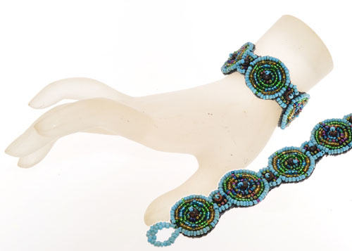 BRACCIALI APERTI PERLINE 5 BOTTONI - Image 16