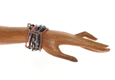 BRACCIALI ONDA CON MADREPERLA COLORATE - Image 17