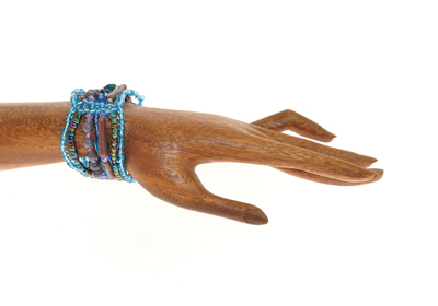 BRACCIALI ONDA CON MADREPERLA COLORATE - Image 19