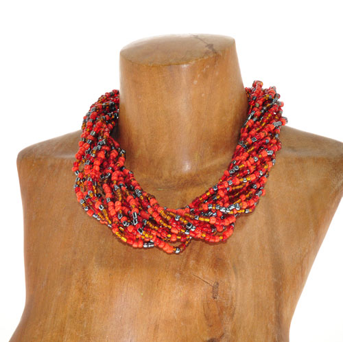 COLLANE GIROCOLLO 15 FILI 6/0 BEADS MIX - Image 6