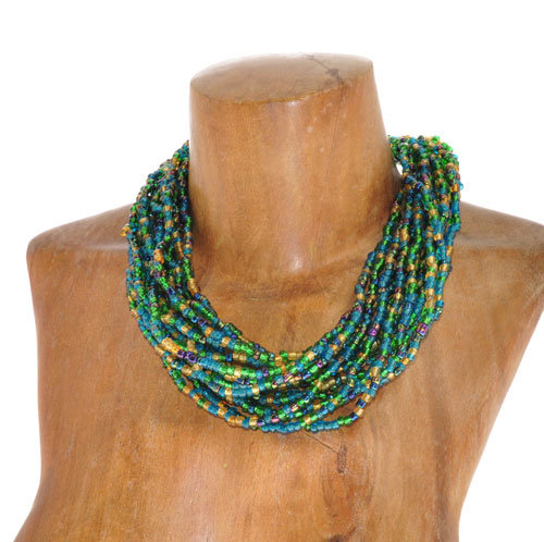 COLLANE GIROCOLLO 15 FILI 6/0 BEADS MIX - Image 9