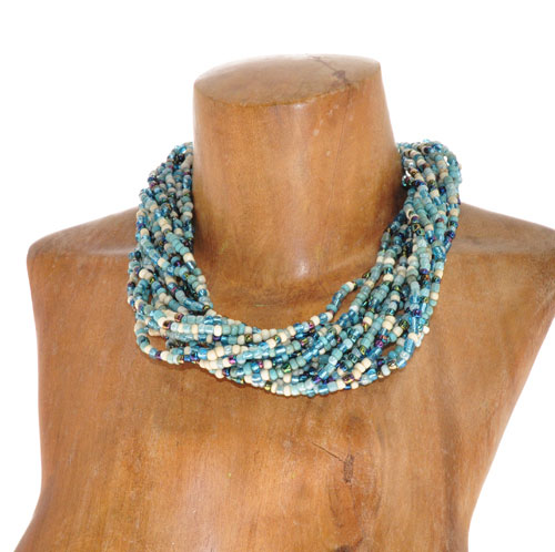 COLLANE GIROCOLLO 15 FILI 6/0 BEADS MIX - Image 10