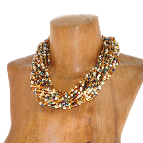 COLLANE GIROCOLLO 15 FILI 6/0 BEADS MIX - Image 11