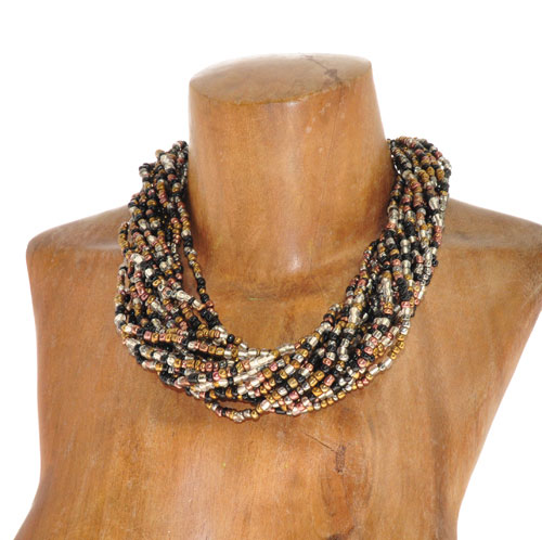 COLLANE GIROCOLLO 15 FILI 6/0 BEADS MIX - Image 15