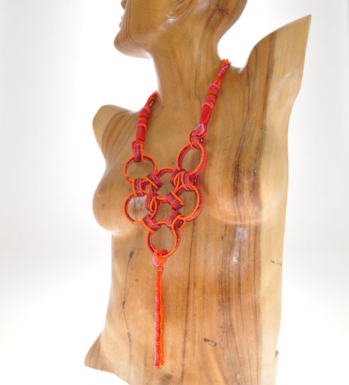 COLLANE CON ANELLI KAWAT GRANDI FRANGES - Image 8