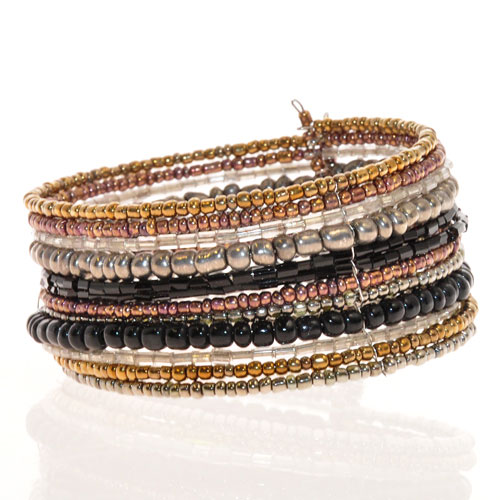 BRACCIALETTI RIGIDI CON PERLINE 12 FILI - Image 20