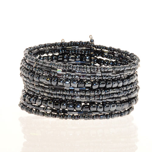 BRACCIALETTI RIGIDI CON PERLINE 12 FILI - Image 10