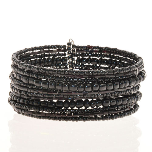 BRACCIALETTI RIGIDI CON PERLINE 12 FILI - Image 9