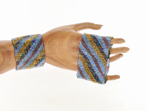 BRACCIALI ELASTICI MICROPERLINE DISEGNI ETNICI - Image 13