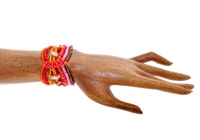 BRACCIALI ONDA CON MADREPERLA COLORATE - Image 25