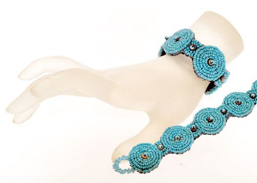 BRACCIALI APERTI PERLINE 5 BOTTONI - Image 21