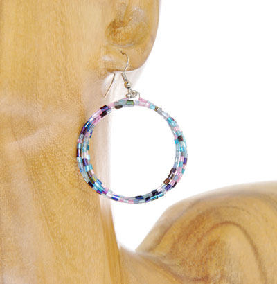 ORECCHINI CERCHI BATANGAN MIX - Image 4