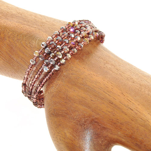 BRACCIALI BELLA 5 LINE CRYSTAL - Image 5