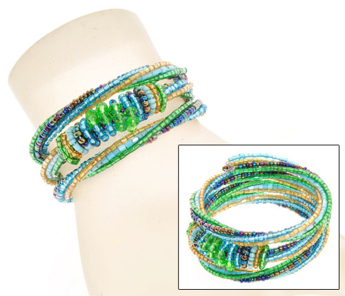 BRACCIALI KAKU GARDEN COIL CRYSTAL STRIPE - Image 13