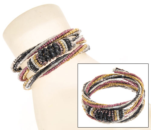 BRACCIALI KAKU GARDEN COIL CRYSTAL STRIPE - Image 15