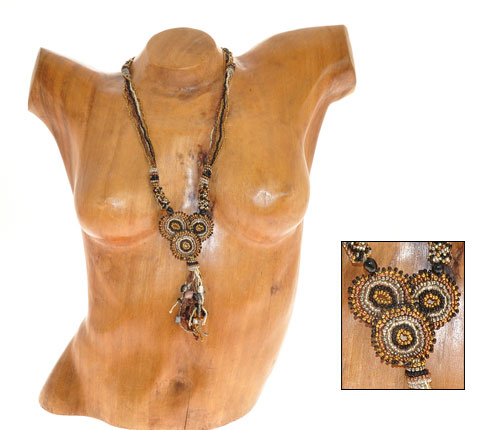 COLLANE 5 FILI 3 CERCHI E FRANGE RUFIDA - Image 23