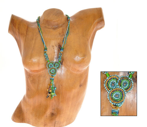 COLLANE 5 FILI 3 CERCHI E FRANGE RUFIDA - Image 24