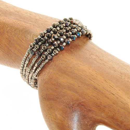 BRACCIALI BELLA 5 LINE CRYSTAL - Image 3