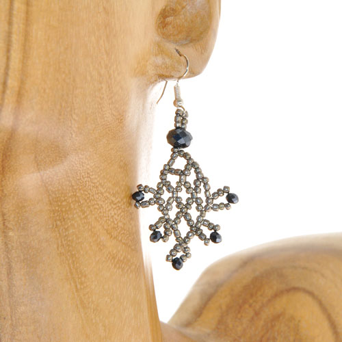 ORECCHINI ROMBO SINGLE MADDALENA - Image 5