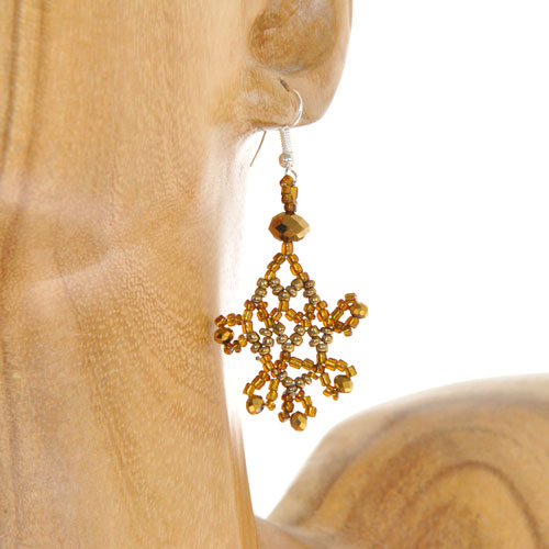 ORECCHINI ROMBO SINGLE MADDALENA - Image 6