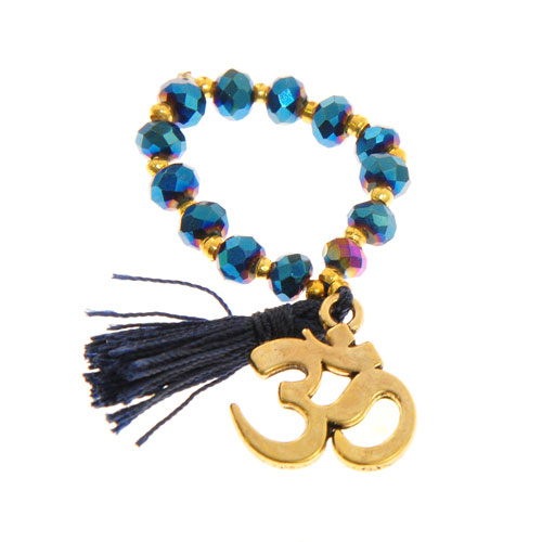 ANELLI ELASTICO TASSEL OM COLORE ORO - Image 9