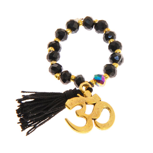 ANELLI ELASTICO TASSEL OM COLORE ORO - Image 10