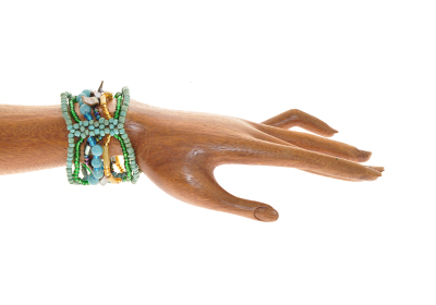 BRACCIALI ONDA CON MADREPERLA COLORATE - Image 26