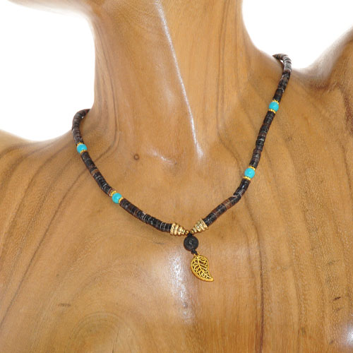 COLLANE FILIPINA CEBU COMB STONE GOLD - Image 6