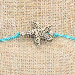 BRACCIALI SIMPLE TEMALI MINIMALIZ CIONDOLI STAR FISH TITIK