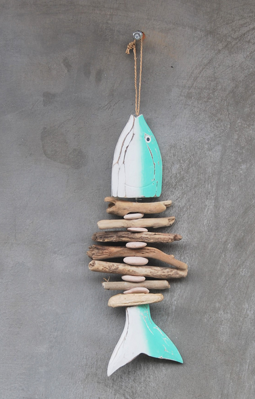 HANGING FISH OSSO COMB PIETRA 48 CM - Image 5