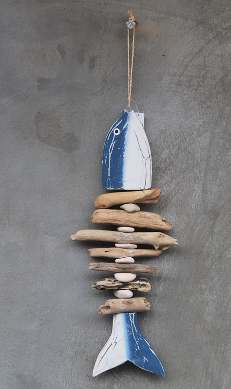 HANGING FISH OSSO COMB PIETRA 48 CM - Image 6