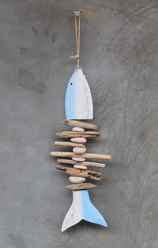 HANGING FISH OSSO COMB PIETRA 48 CM - Image 7