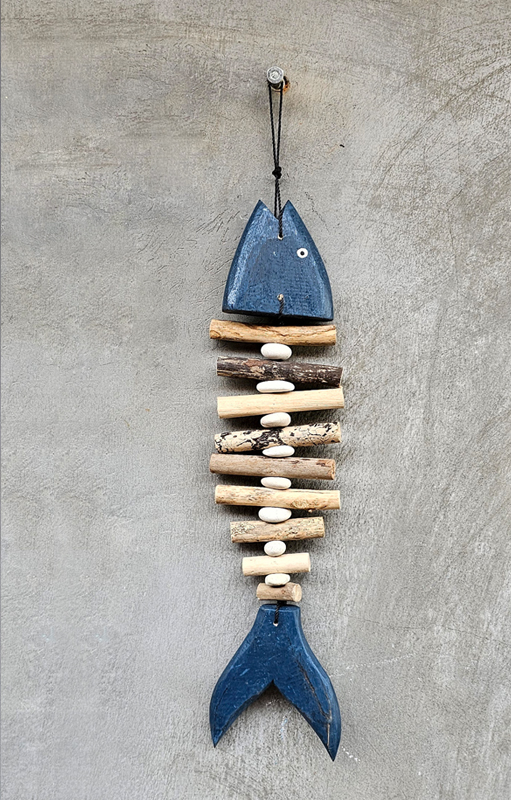 HANGING FISH OSSO COMB PIETRA 48 CM - Image 9